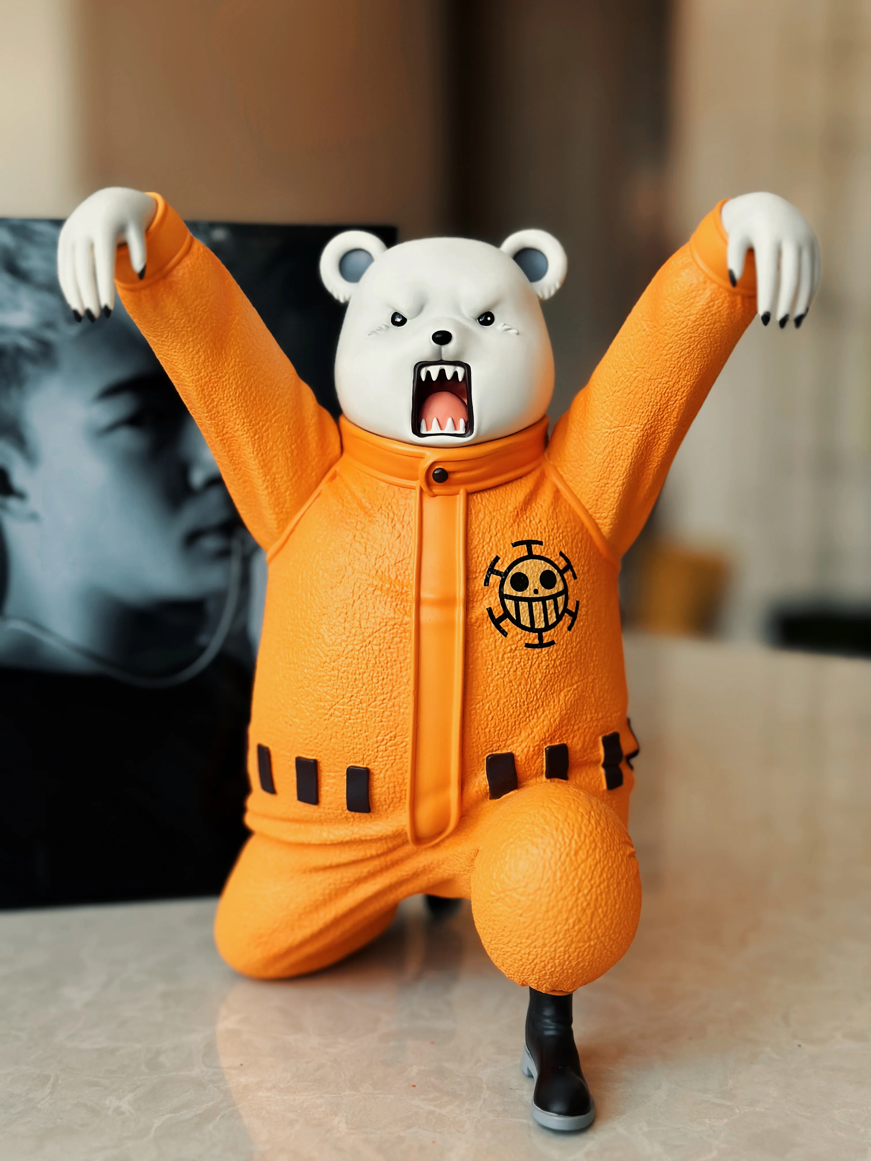 One Piece Licking Dog Studio Bepo Resin Statue - Image 3