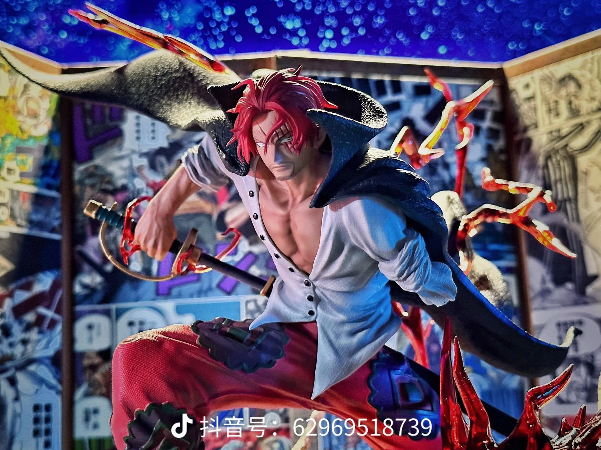 One Piece Scratch Studio Shanks Resin Statue - Image 4