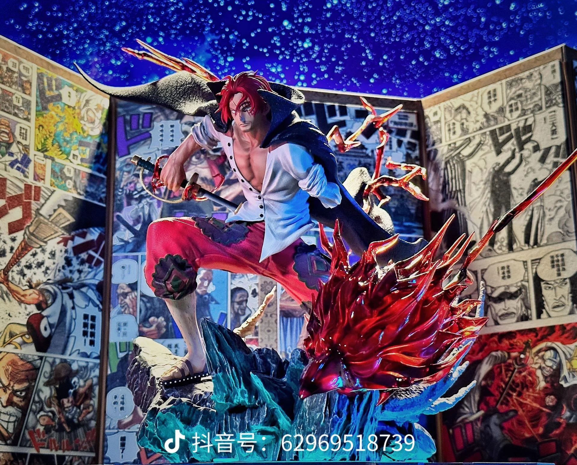 One Piece Scratch Studio Shanks Resin Statue - Image 5