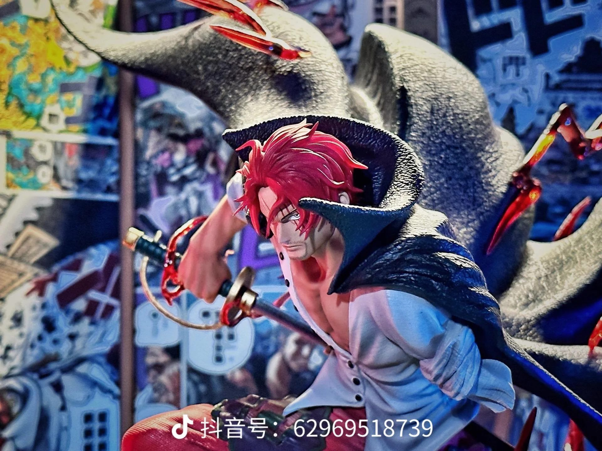 One Piece Scratch Studio Shanks Resin Statue - Image 7