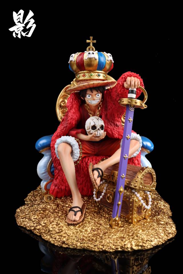 One Piece Ying Studio Throne Luffy Resin Statue - Image 3