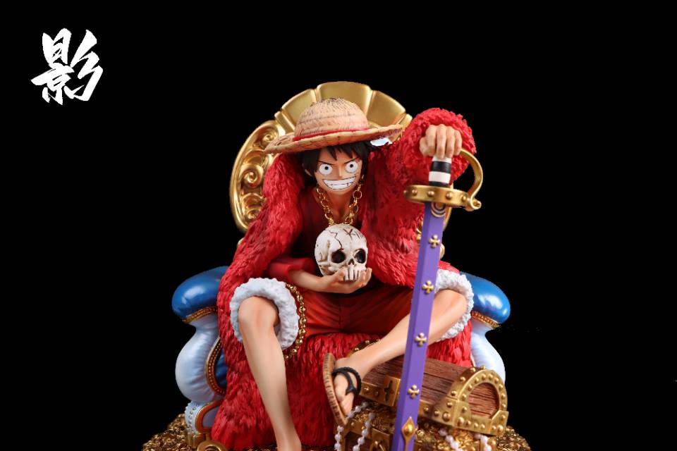 One Piece Ying Studio Throne Luffy Resin Statue - Image 5