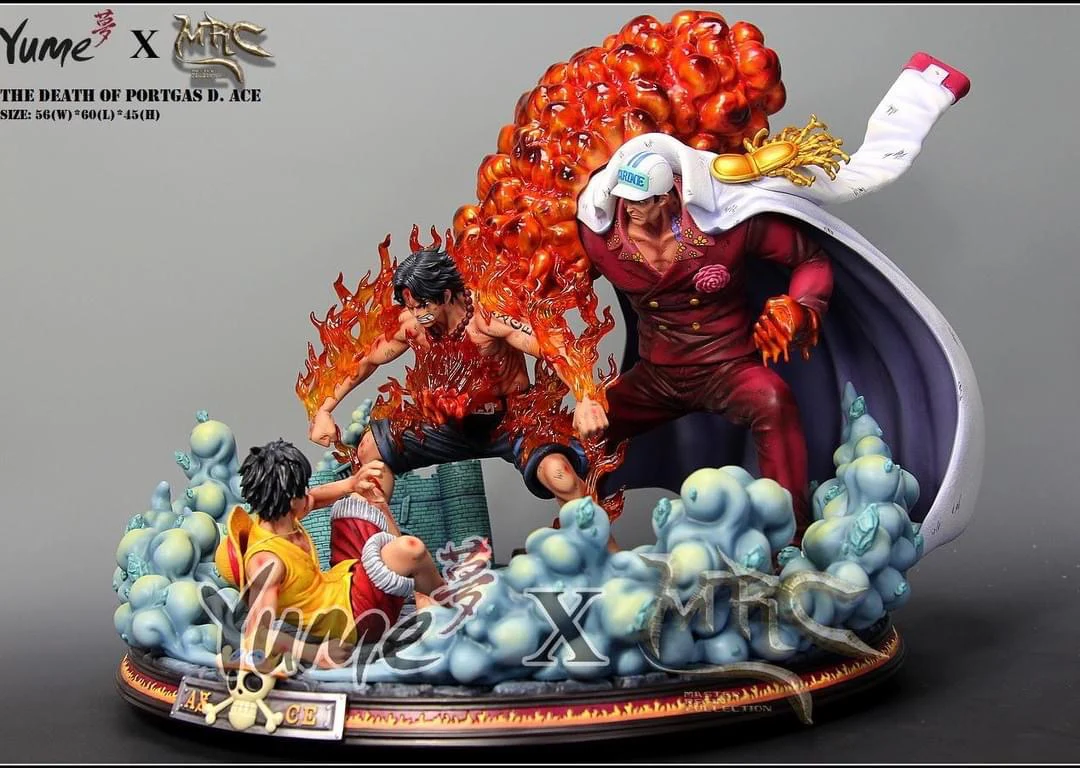One Piece YUME x MRC Studios The Death of Ace Resin Statue - Image 5