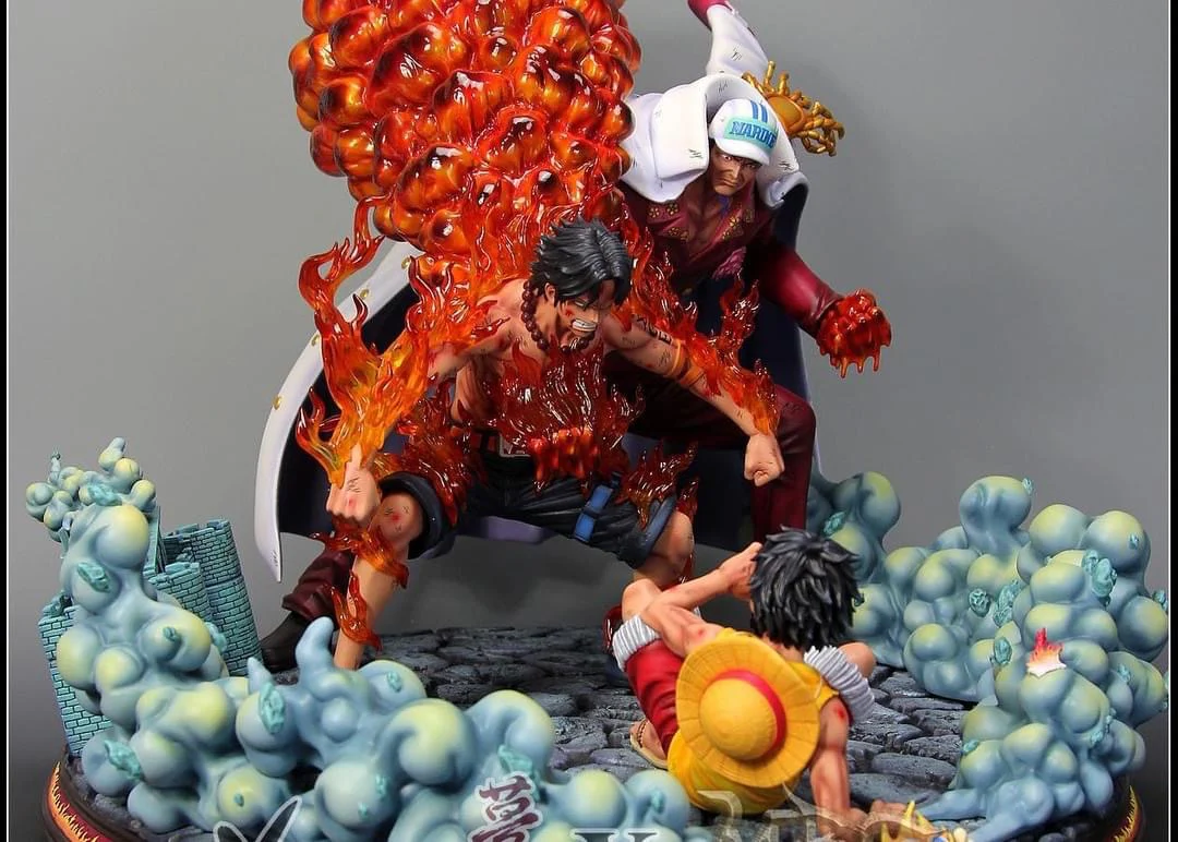 One Piece YUME x MRC Studios The Death of Ace Resin Statue - Image 6