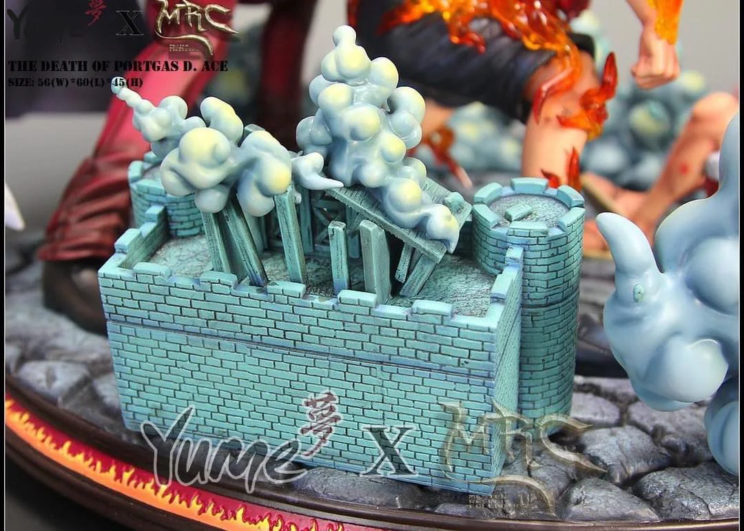 One Piece YUME x MRC Studios The Death of Ace Resin Statue - Image 7