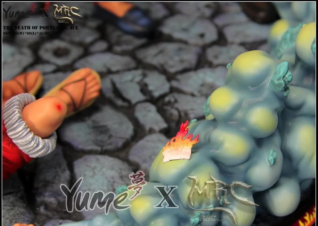 One Piece YUME x MRC Studios The Death of Ace Resin Statue - Image 8