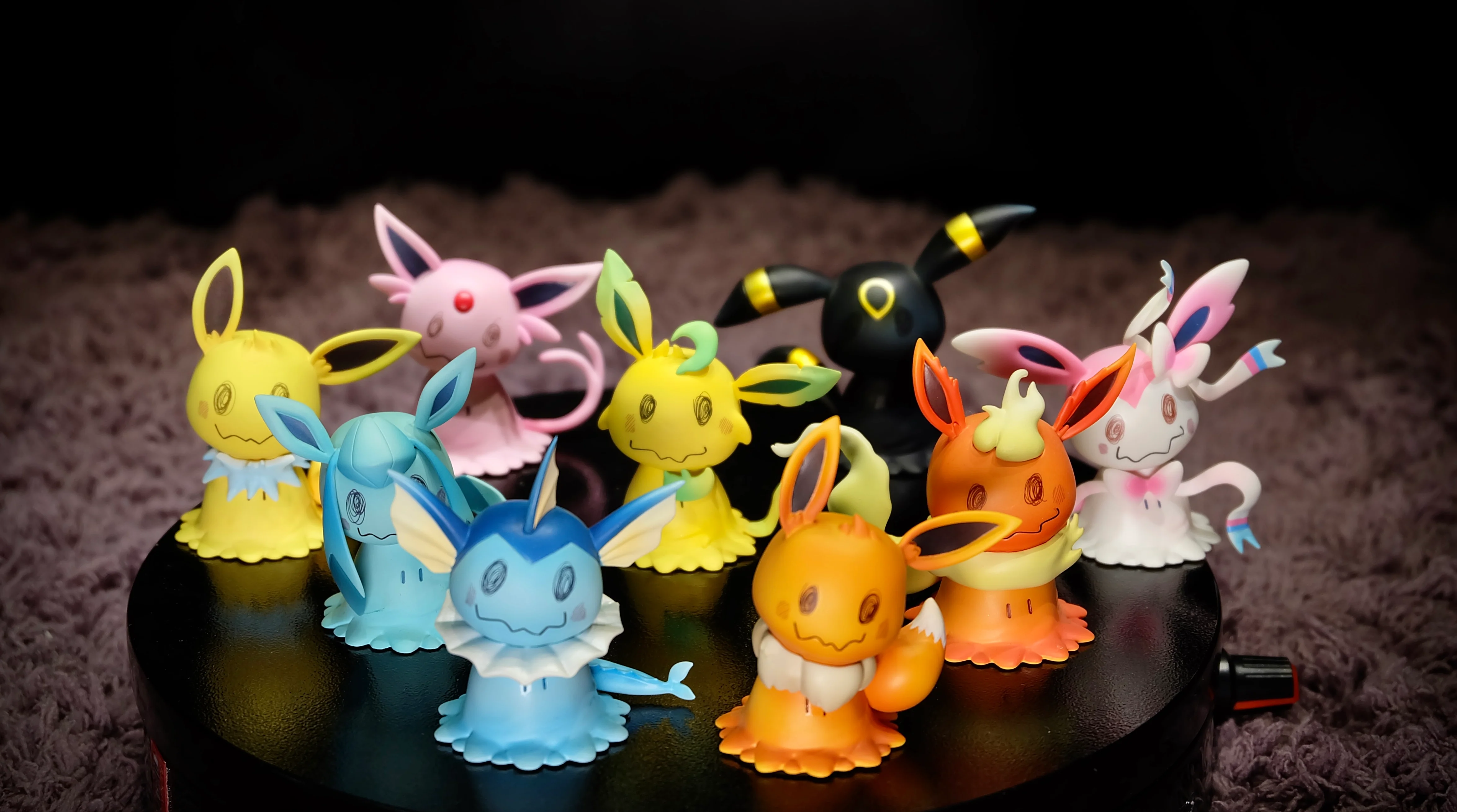 Pokémon DM Studio Eevee Evo Part 1-2-3 Resin Statue - Image 12