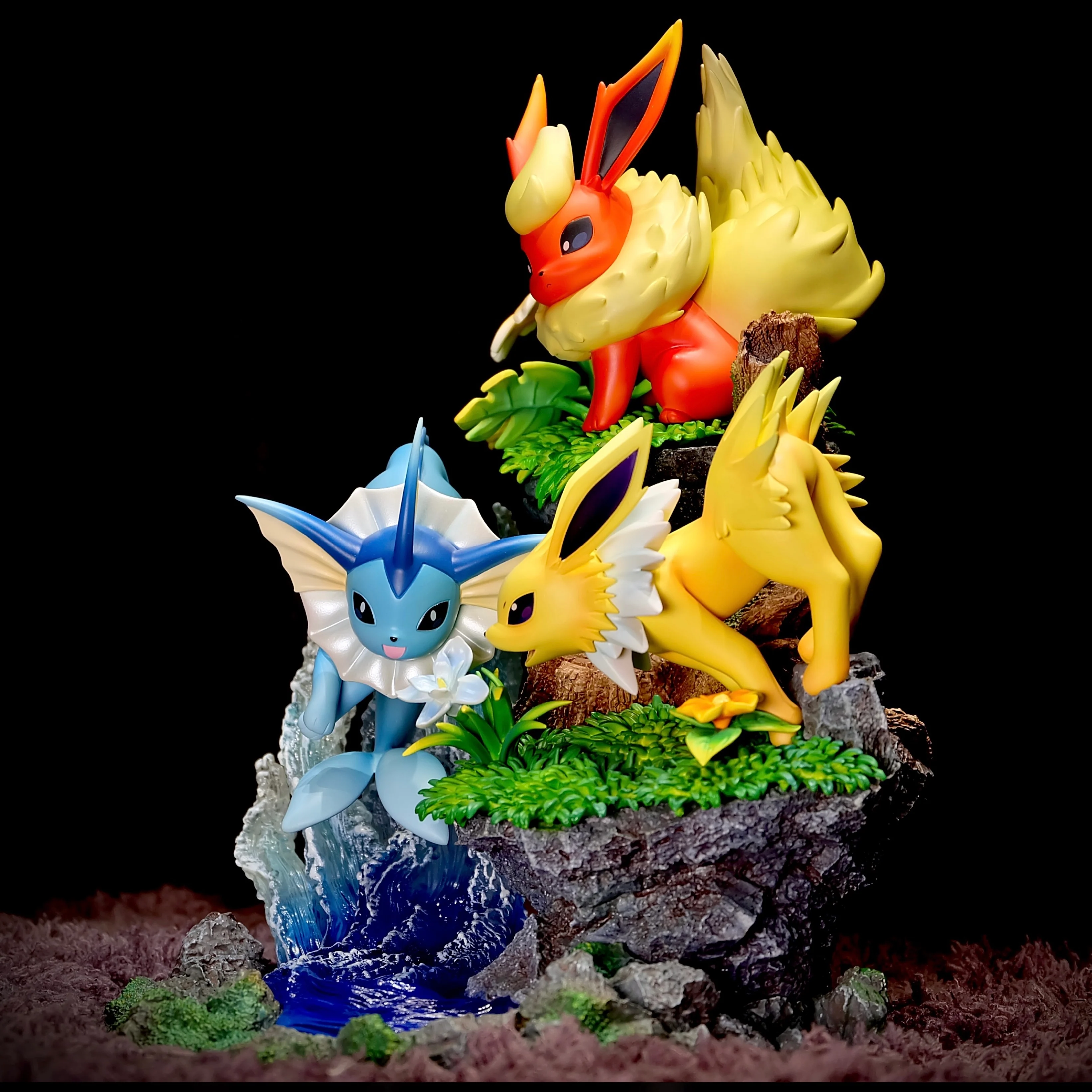 Pokémon DM Studio Eevee Evo Part 1-2-3 Resin Statue - Image 3