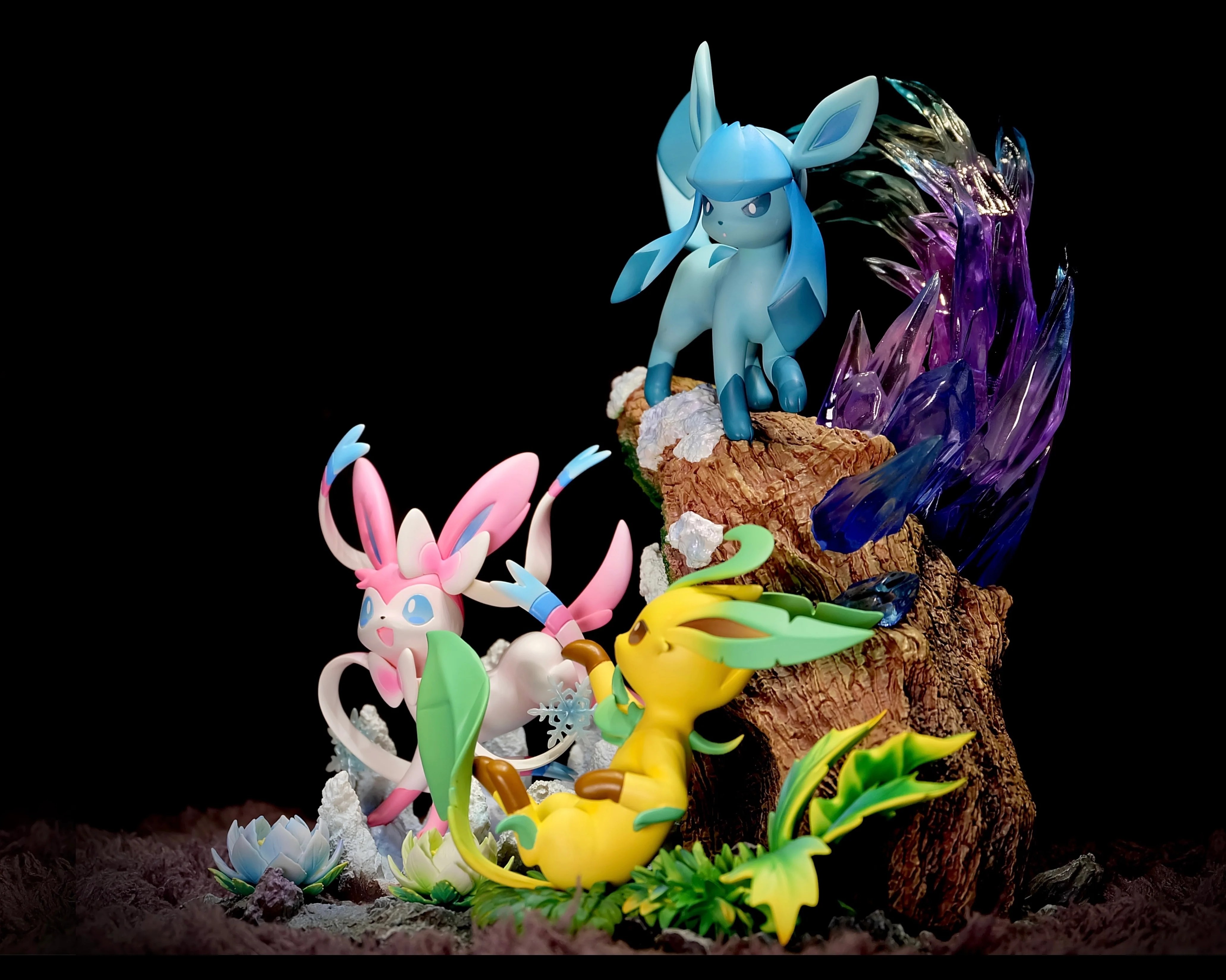 Pokémon DM Studio Eevee Evo Part 1-2-3 Resin Statue - Image 7