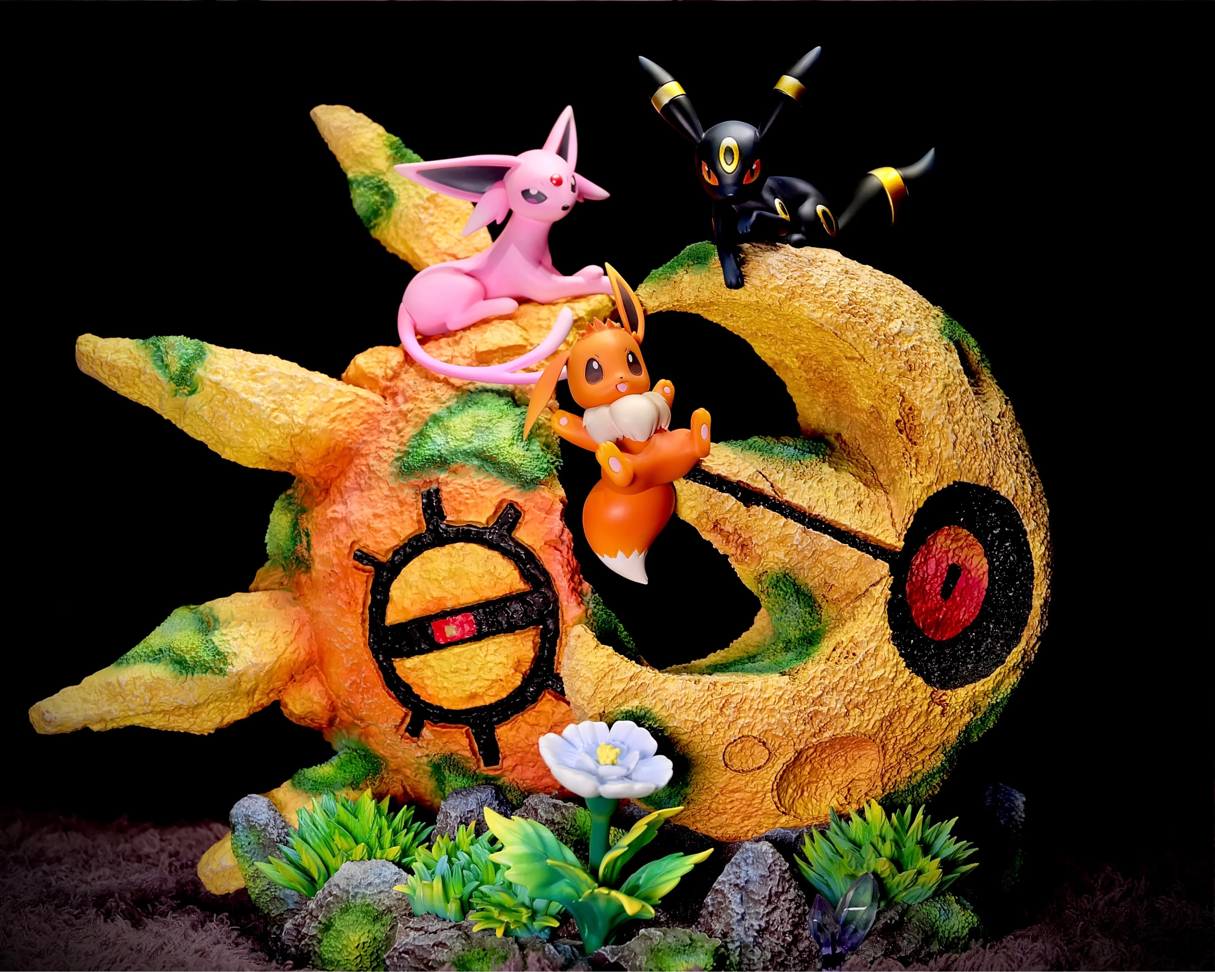 Pokémon DM Studio Eevee Evo Part 1-2-3 Resin Statue - Image 8