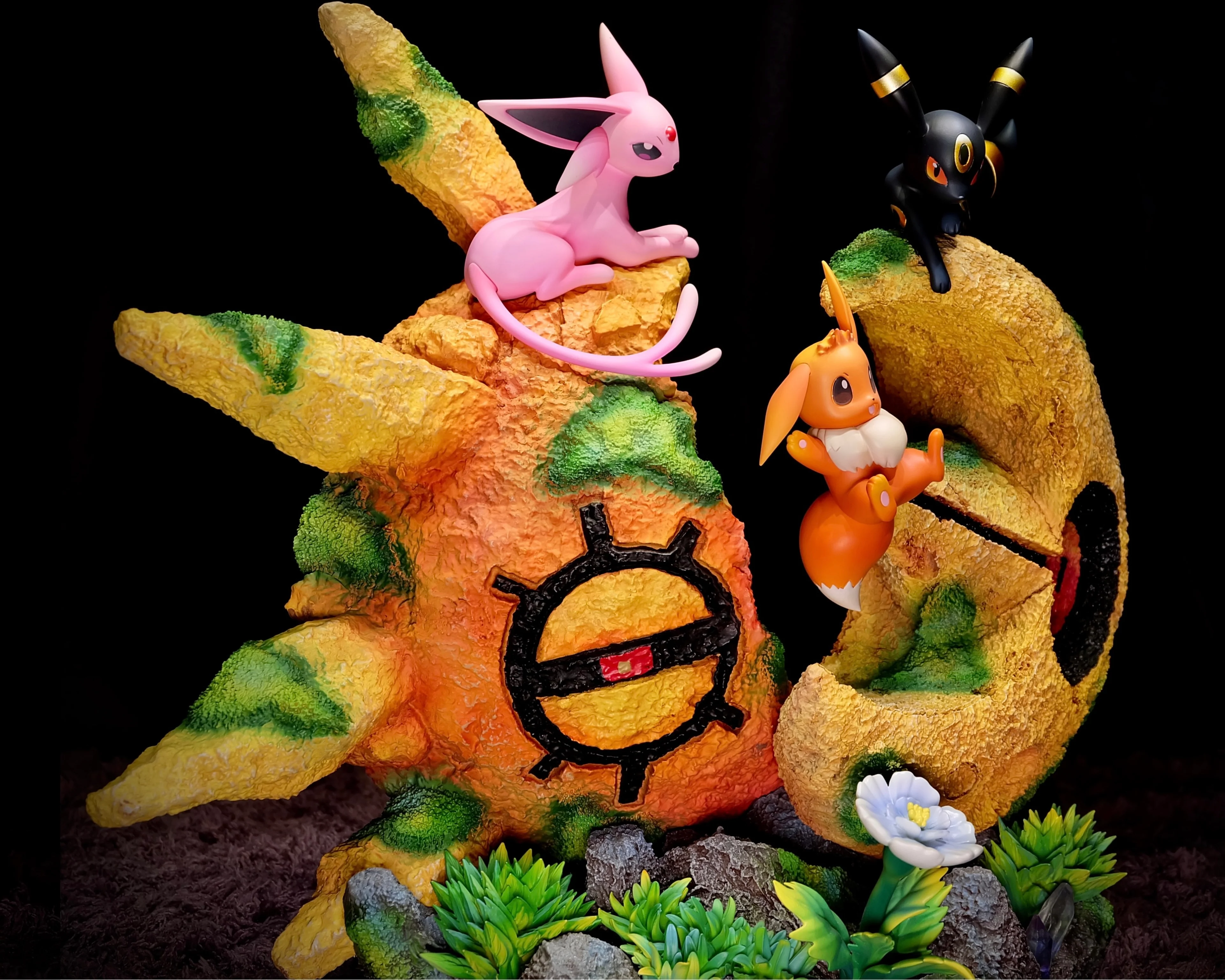 Pokémon DM Studio Eevee Evo Part 1-2-3 Resin Statue - Image 9
