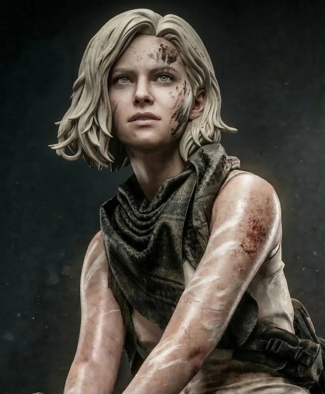 Resident Evil Reflection Studio Requiem Grace Apocalypse Costume Resin Statue - Image 5