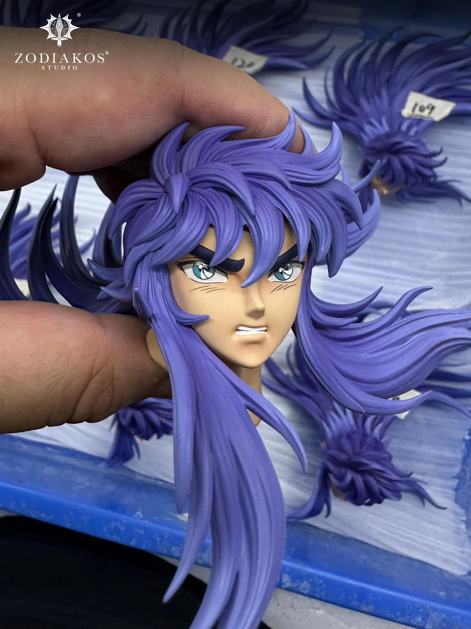 Saint Seiya Zodiakos Studio Milo Licensed Resin Statue - Image 9