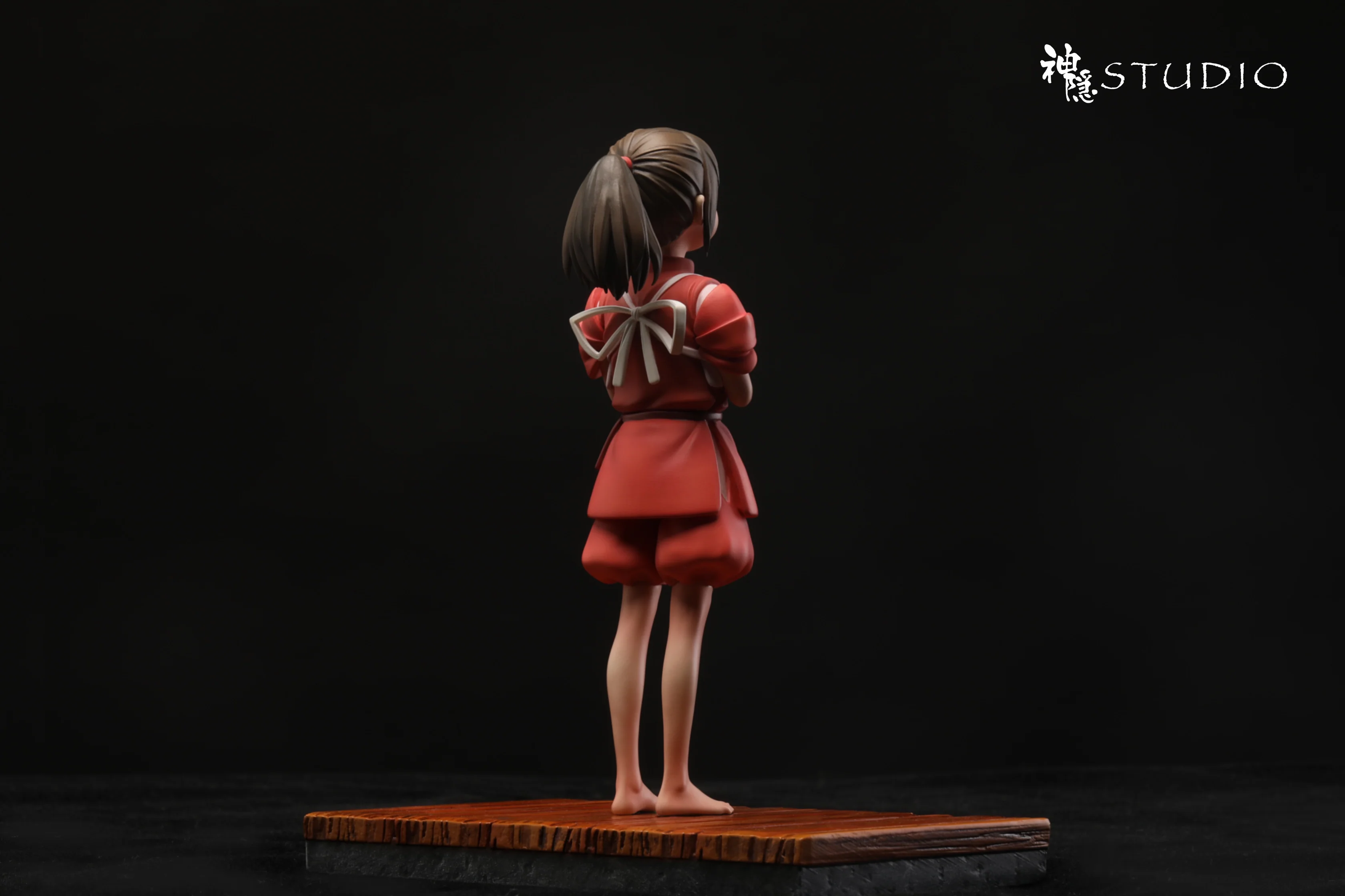 Spirited Away ShenYin Studio Chihiro & No Face Resin Statue - Image 13