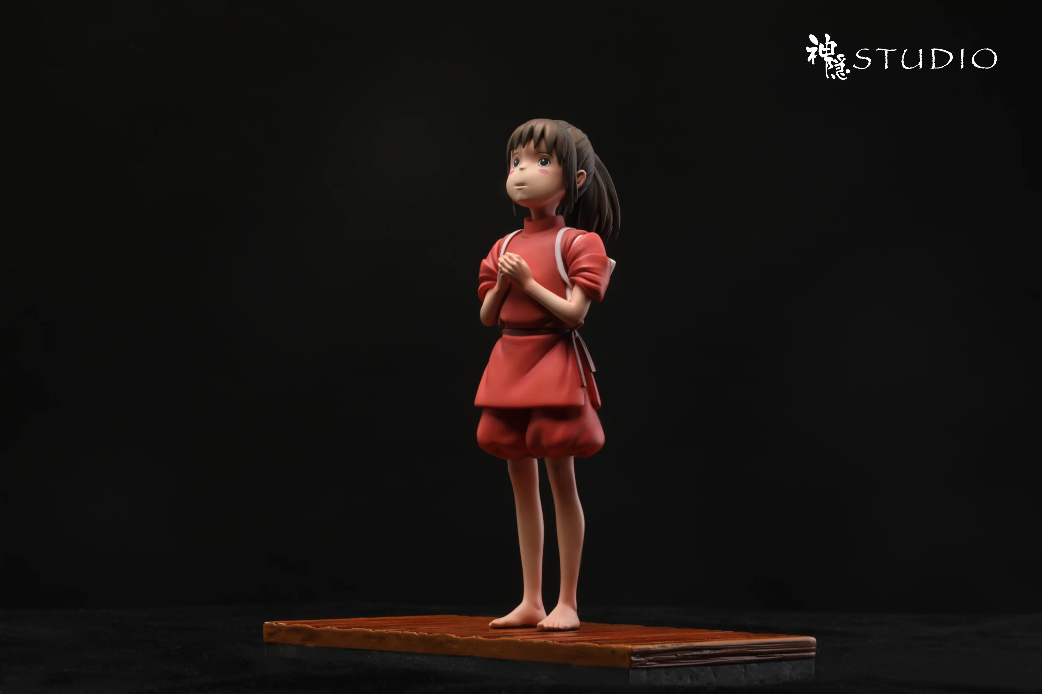 Spirited Away ShenYin Studio Chihiro & No Face Resin Statue - Image 14