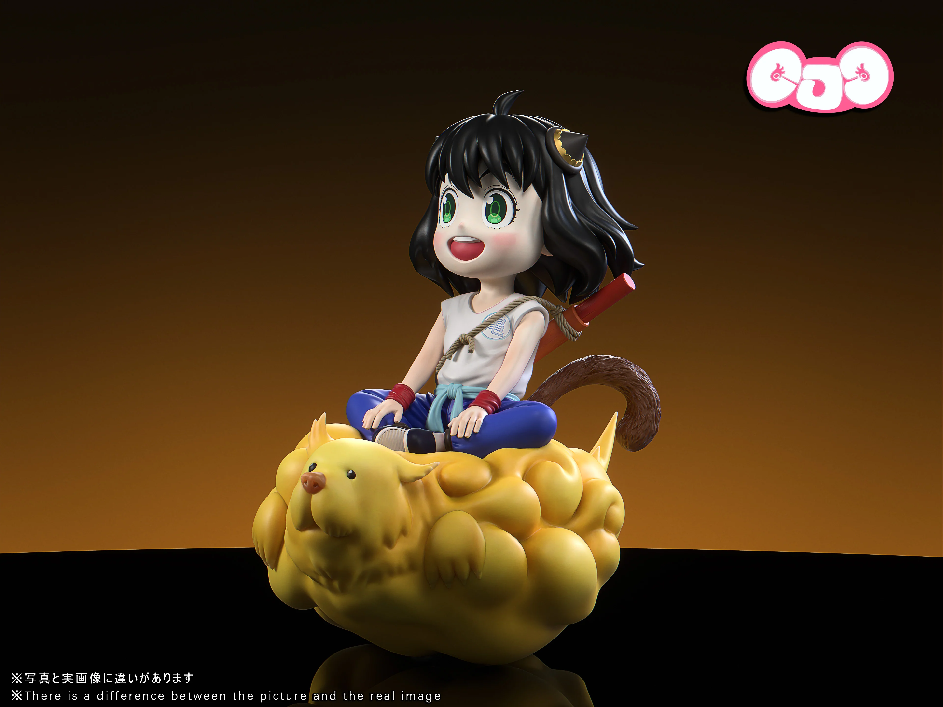 Spy x Family GJJ Studio Anya Forger COS Dragon Ball Son Goku Resin Statue - Image 6